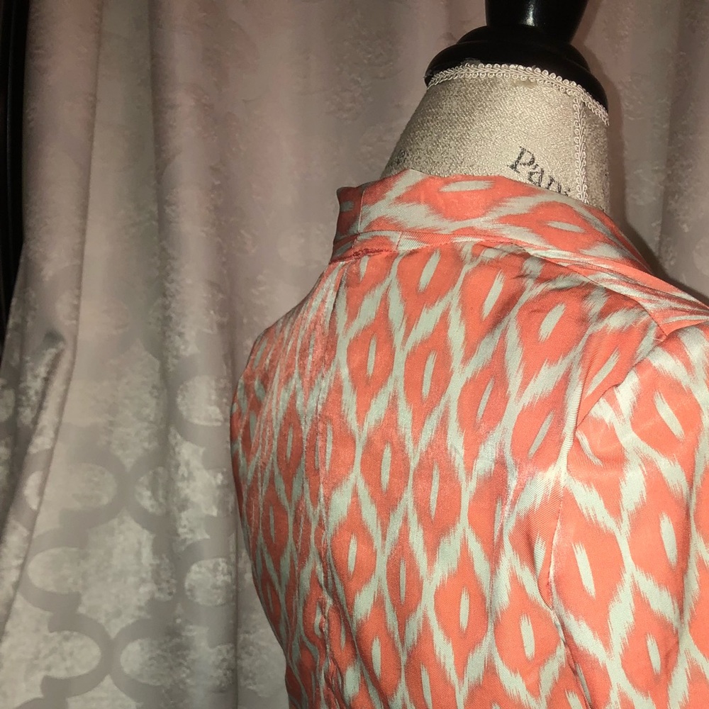 Coral pattern blazer - Picture 4 of 7